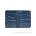 leather wallet travel wholesale RFID ID card holders